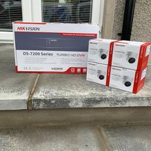 delivery of CCTV equipment